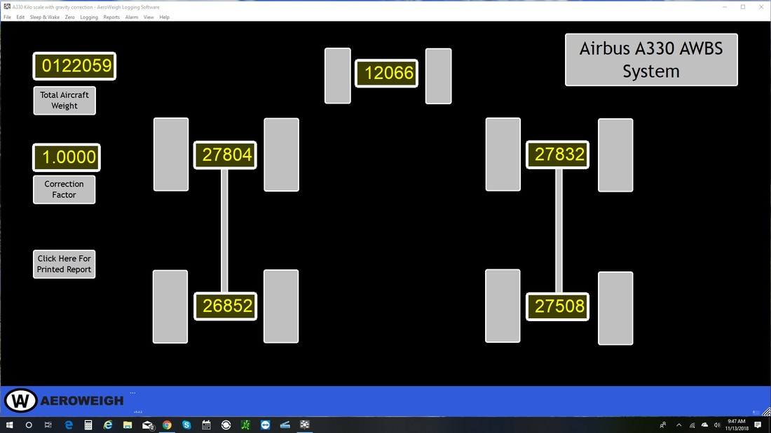 weighing a Boeing 767, weighing a Boeing 757, weighing a Boeing, Boeing weighing equipment, large jet weighing equipment, 767 weighing equipment, 767 weighing scales, 767 weighing procedure, A330 weighing equipment, A330 weighing, weighing an Airbus A330, Airbus A330 weighing system, weighing a Boeing 767 in less than 60 minutes, Boeing 757 weighing, weighing a Boeing 757, Weighing a Boeing jet, how to weigh a Boeing jet, how to weigh a Boeing 767, 